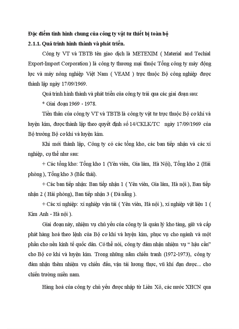 image for page Đặc điểm tình hình chung của công ty vật tư thiết bị toàn bộ
