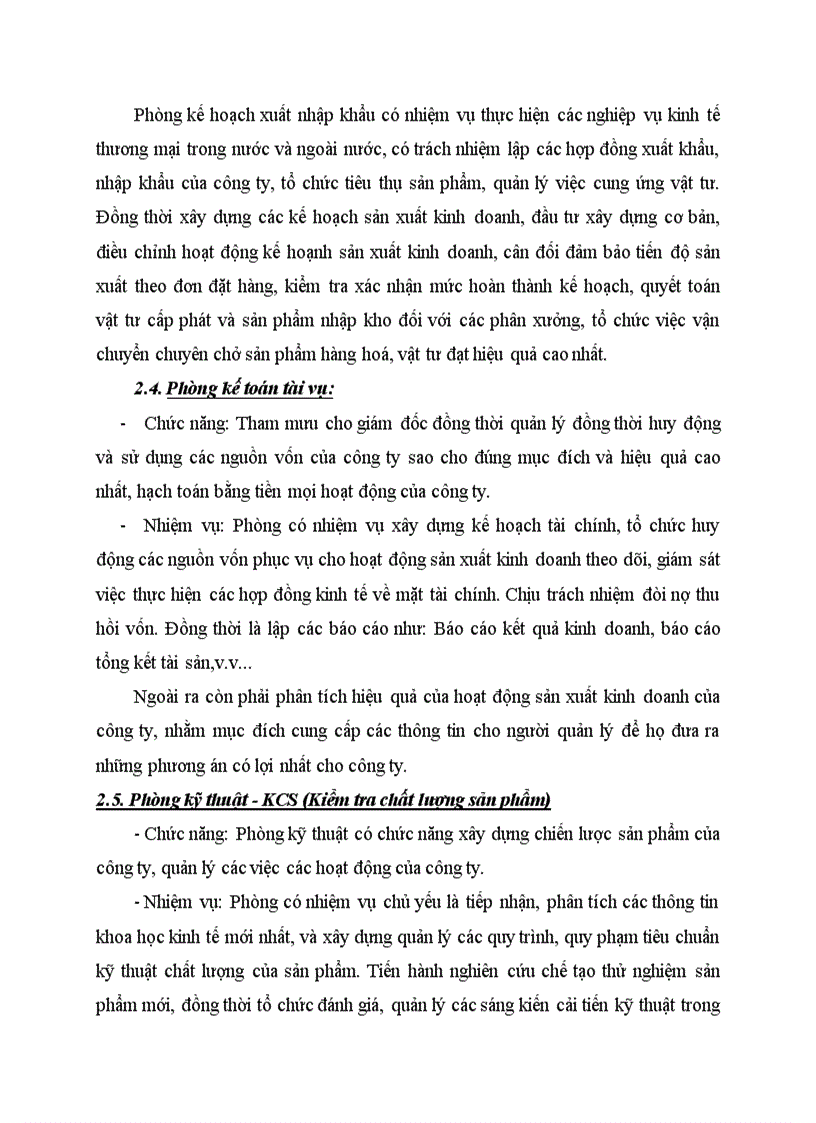 image for page Cơ cấu tổ chức quản lý sản xuất của công ty Cổ phần may Hồ Gươm