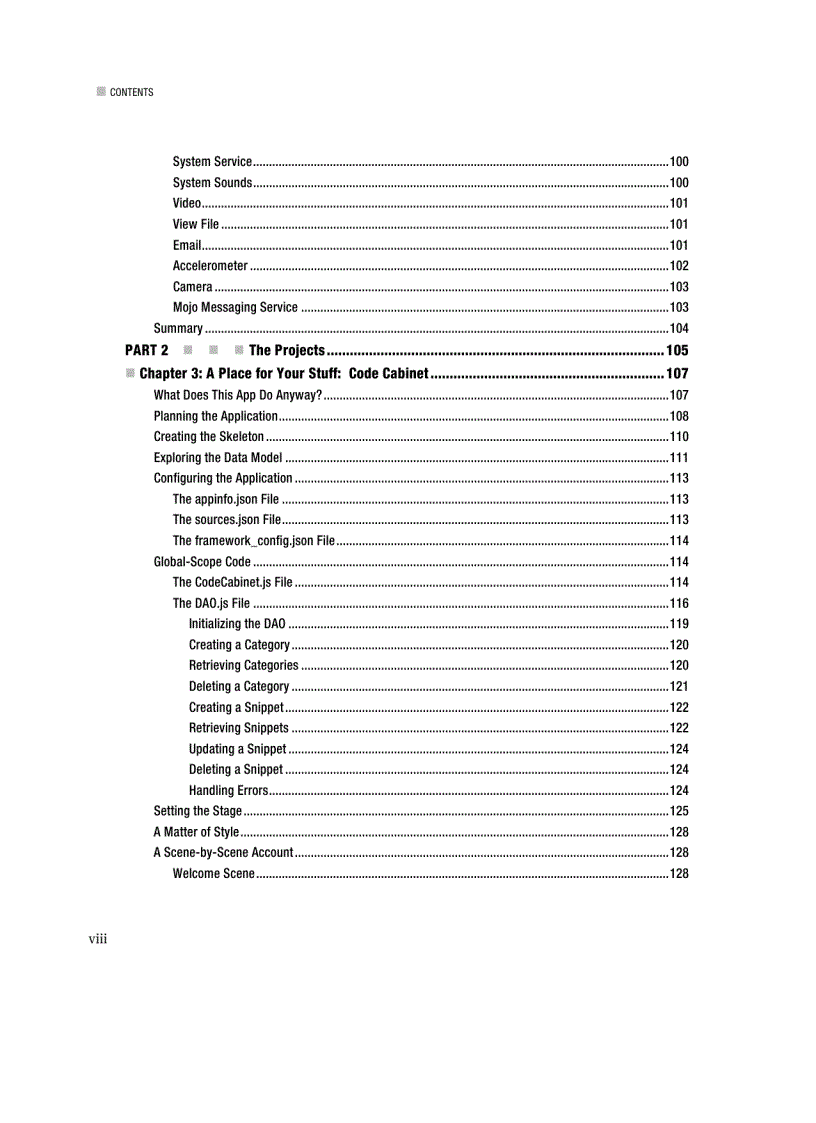 image for page Practical Palm Pre webOS Projects