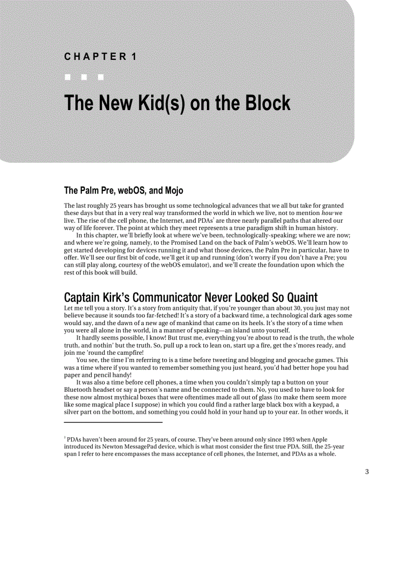 image for page Practical Palm Pre webOS Projects