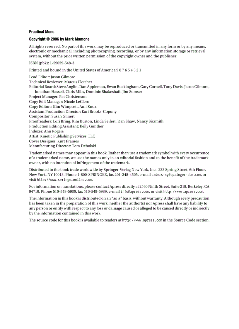 image for page Practical Mono