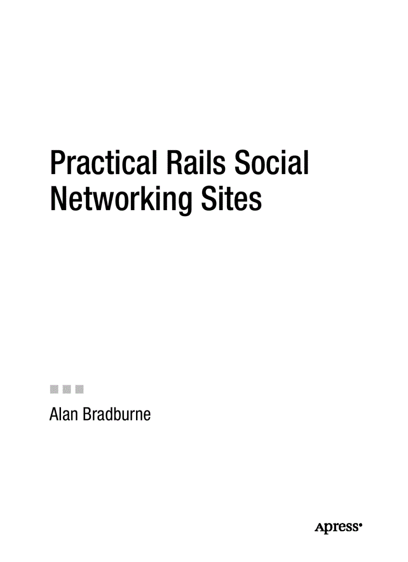 image for page Practical Rails Social Networking Sites
