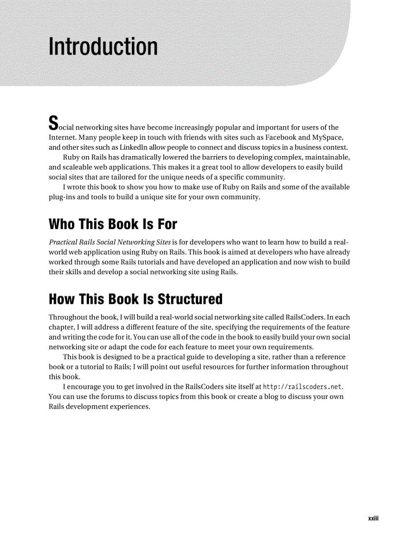 image for page Practical Rails Social Networking Sites