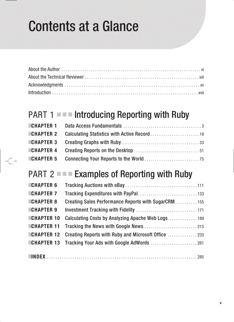 image for page Practical Reporting with Ruby and Rails