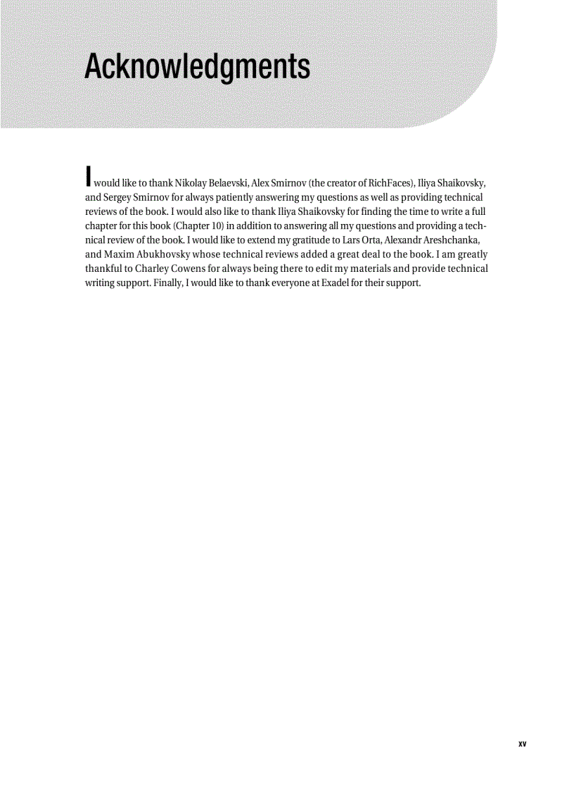 image for page Practical RichFaces