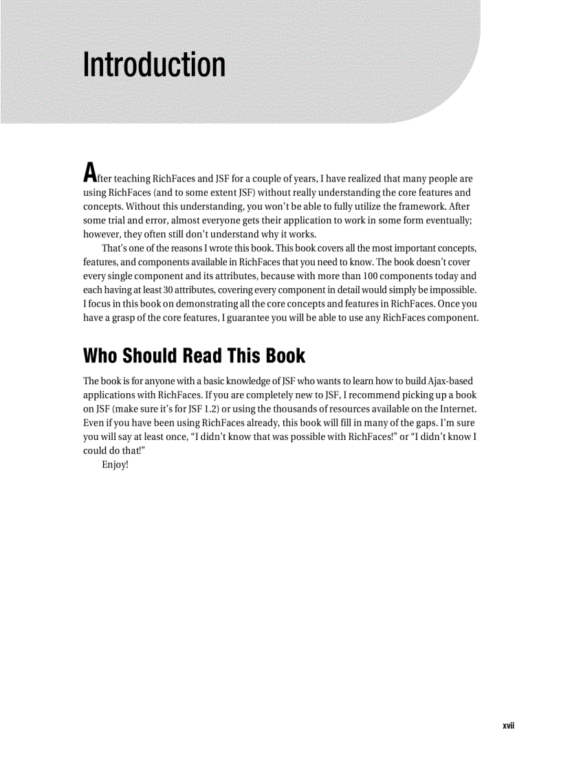 image for page Practical RichFaces