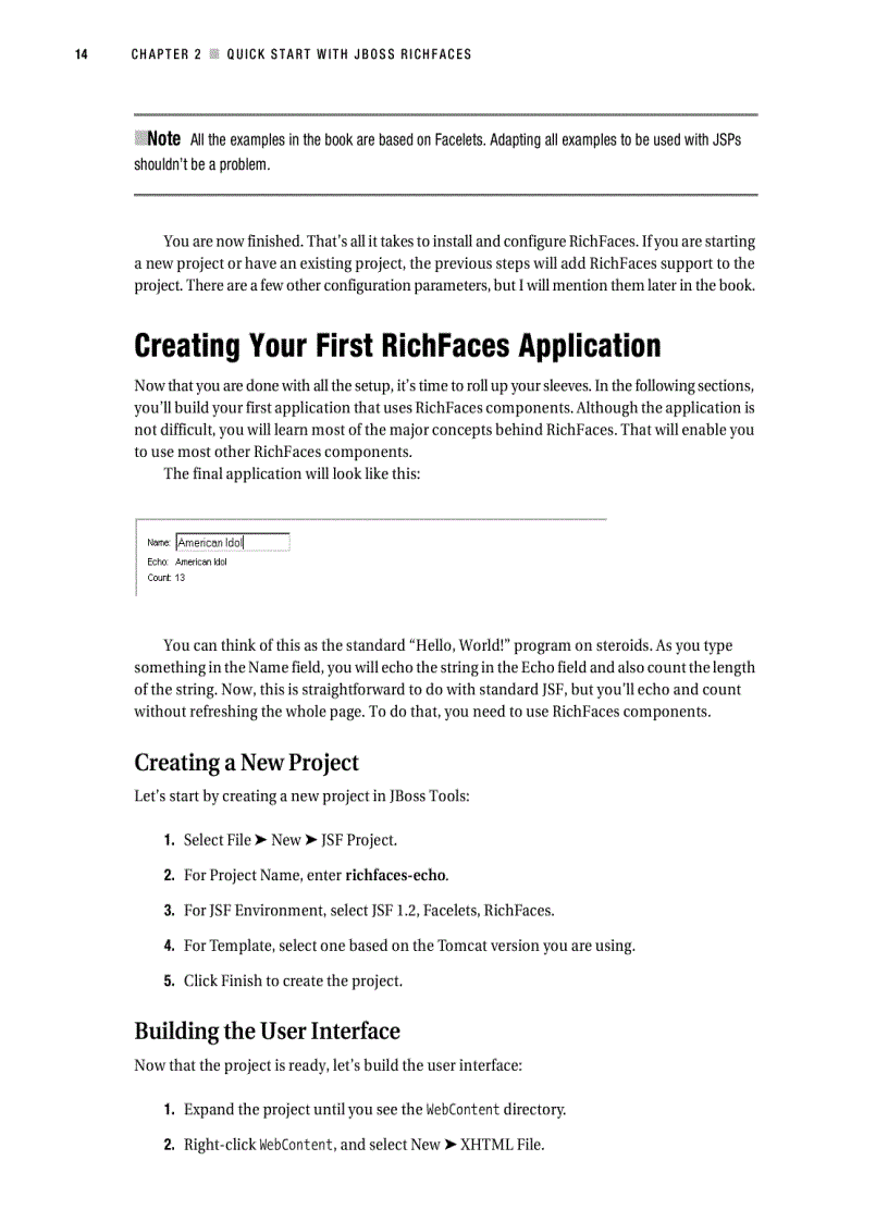 image for page Practical RichFaces