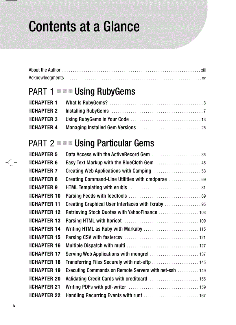 image for page Practical Ruby Gems