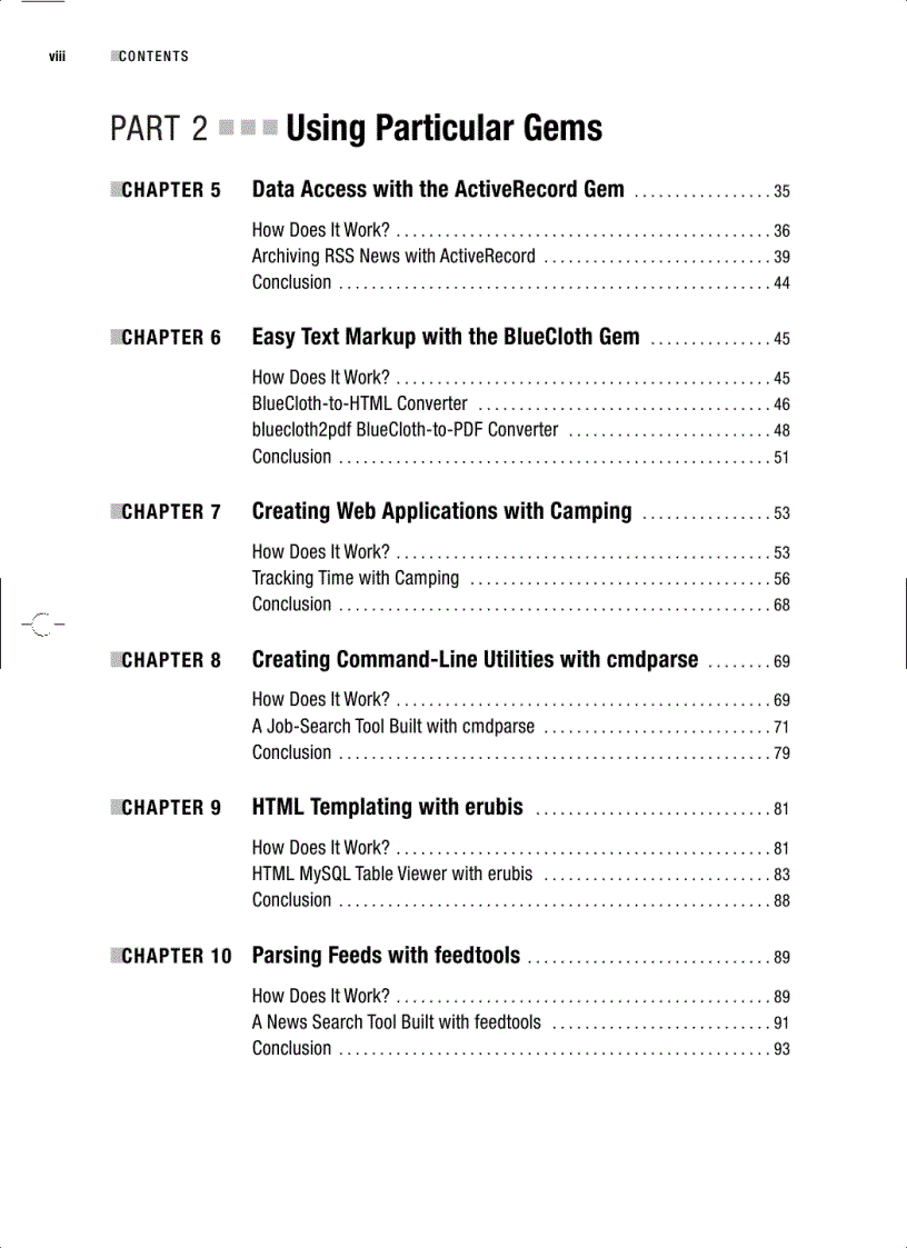 image for page Practical Ruby Gems