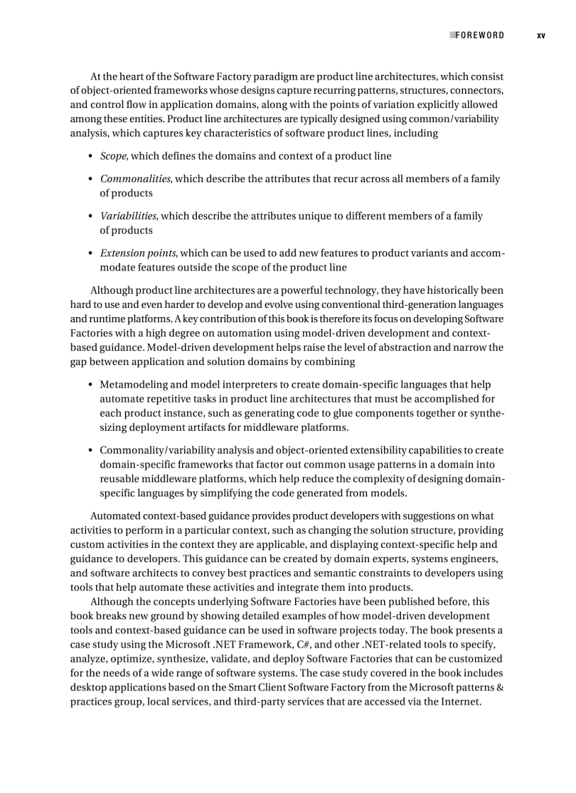 image for page Practical Software Factories in NET