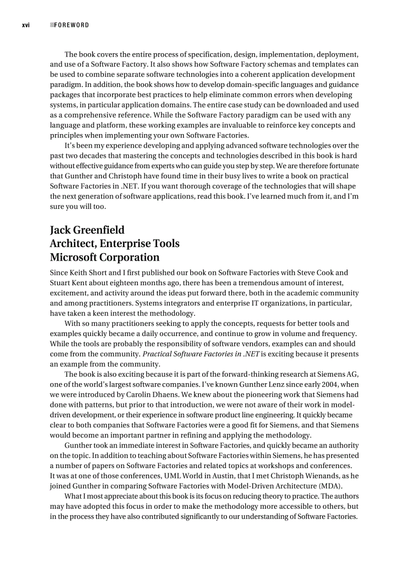 image for page Practical Software Factories in NET