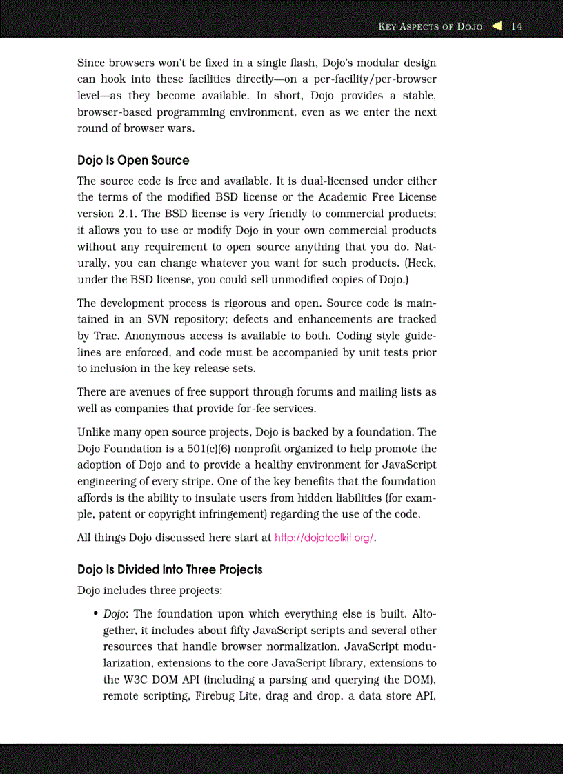 image for page Mastering Dojo JavaScript and Ajax Tools for Great Web Experiences