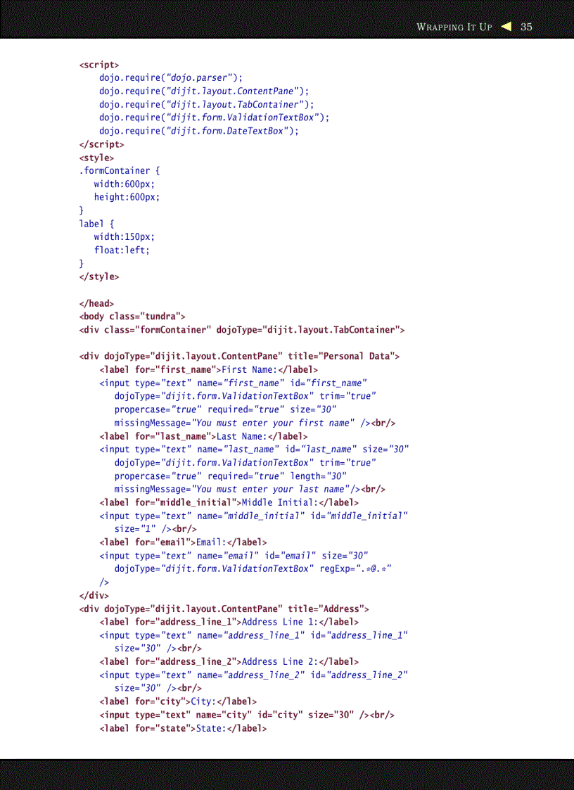 image for page Mastering Dojo JavaScript and Ajax Tools for Great Web Experiences