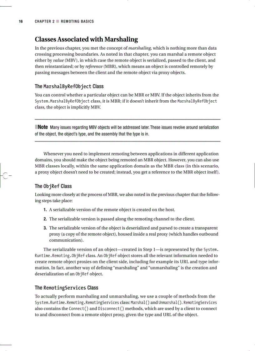 image for page Pro NET 1 1 Remoting