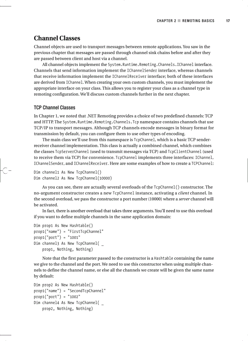 image for page Pro NET 1 1 Remoting