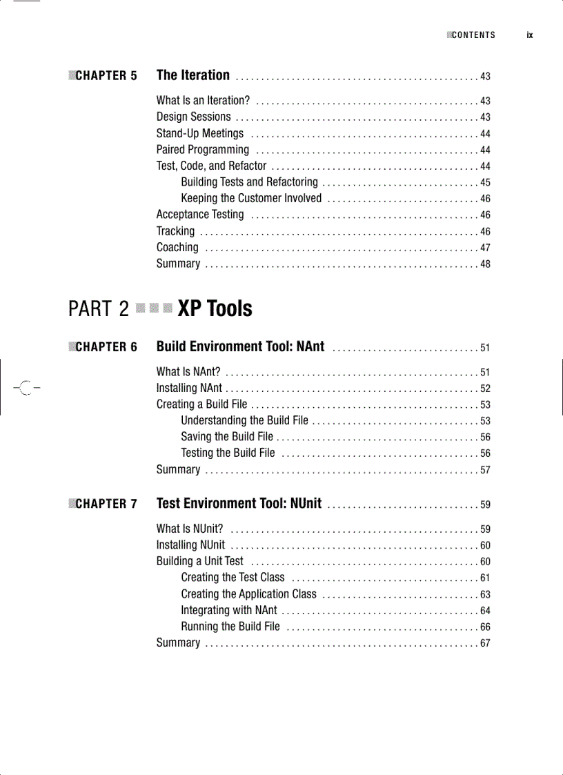 image for page Pro NET 2 0 Extreme Programming
