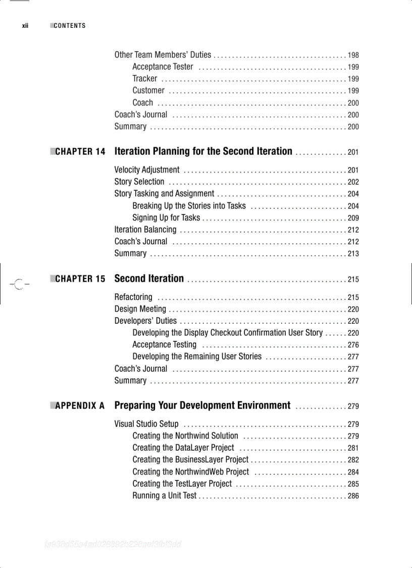 image for page Pro NET 2 0 Extreme Programming