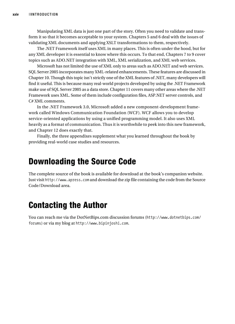 image for page Pro NET 2 0 XML