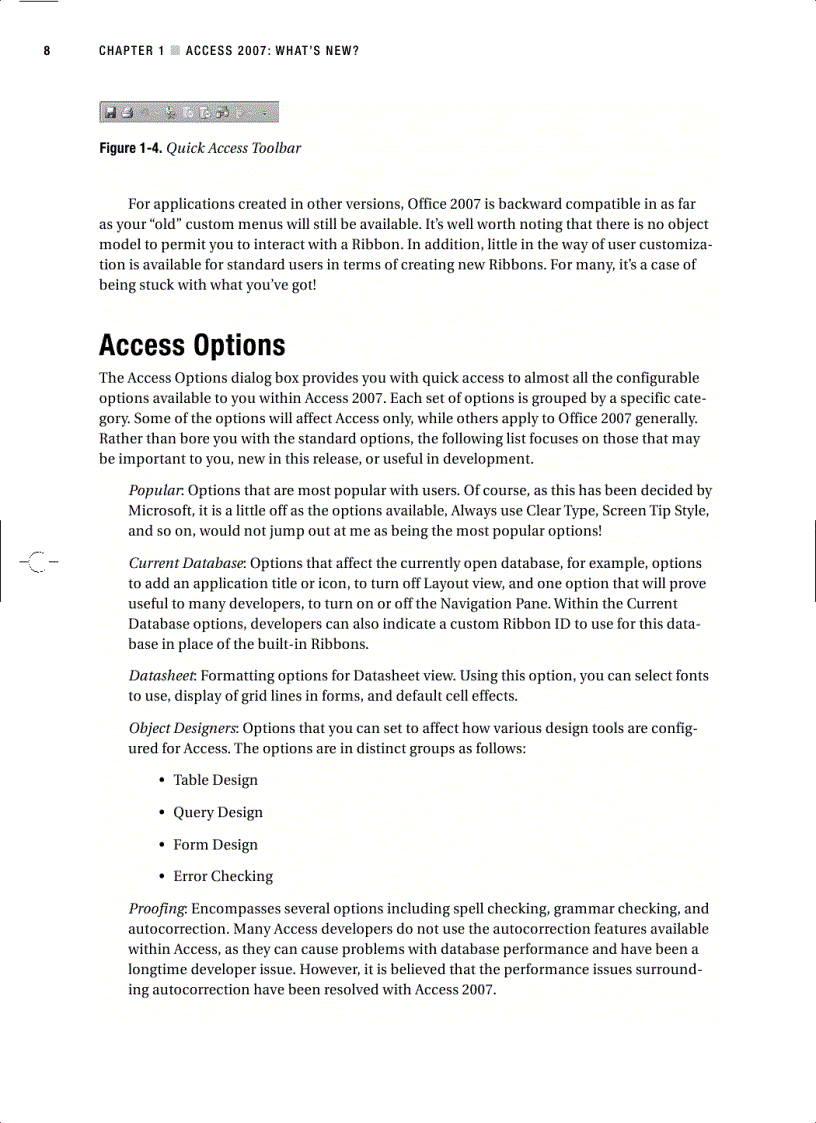 image for page Pro Access 2007