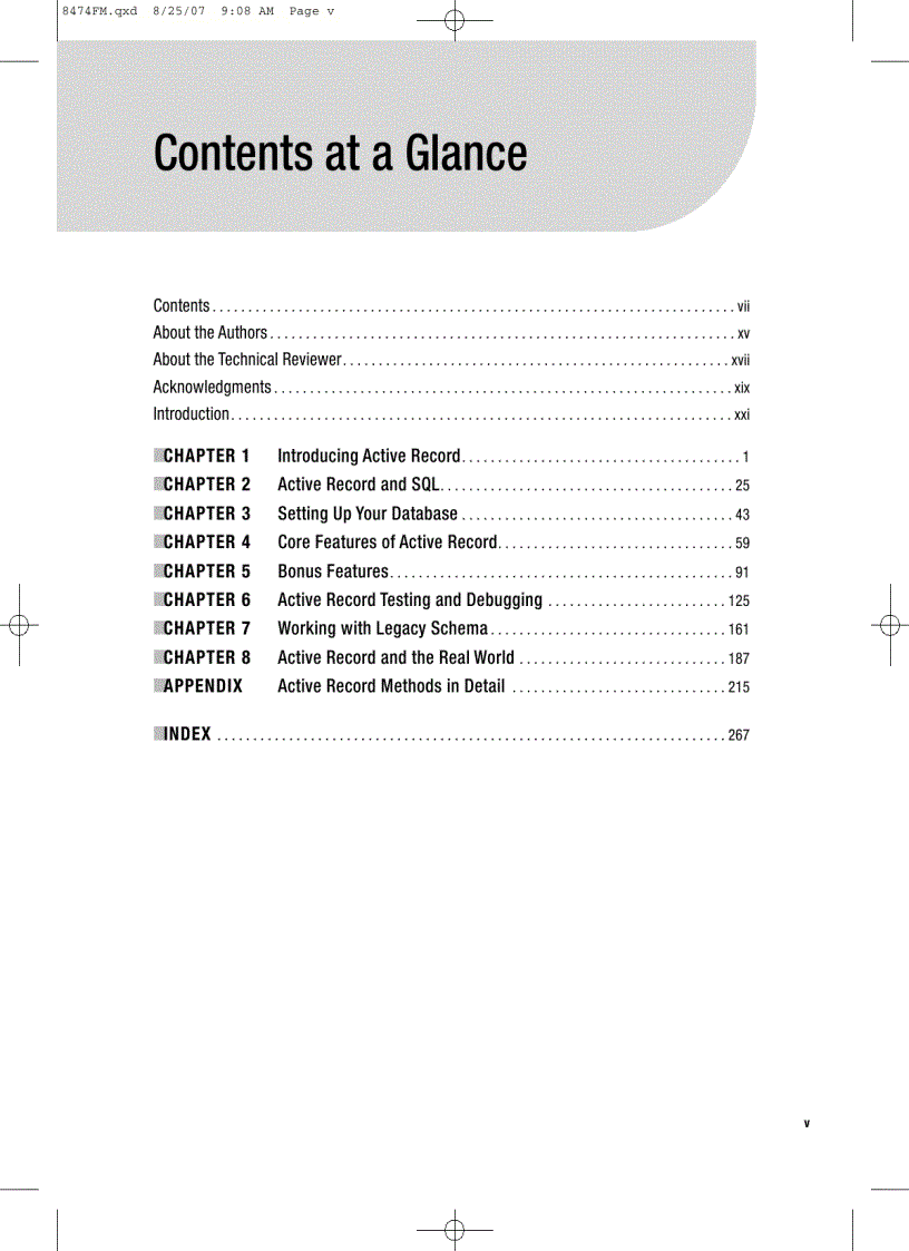 image for page Pro Active Record Databases with Ruby and Rails