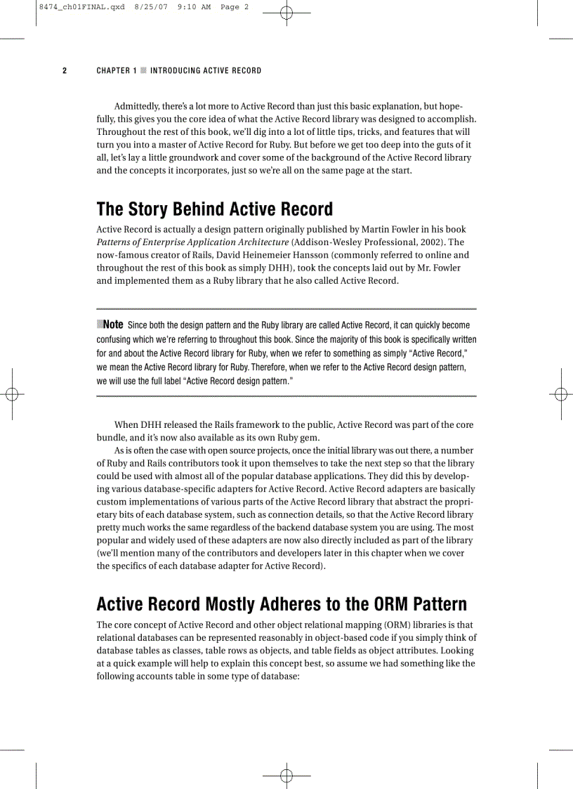image for page Pro Active Record Databases with Ruby and Rails