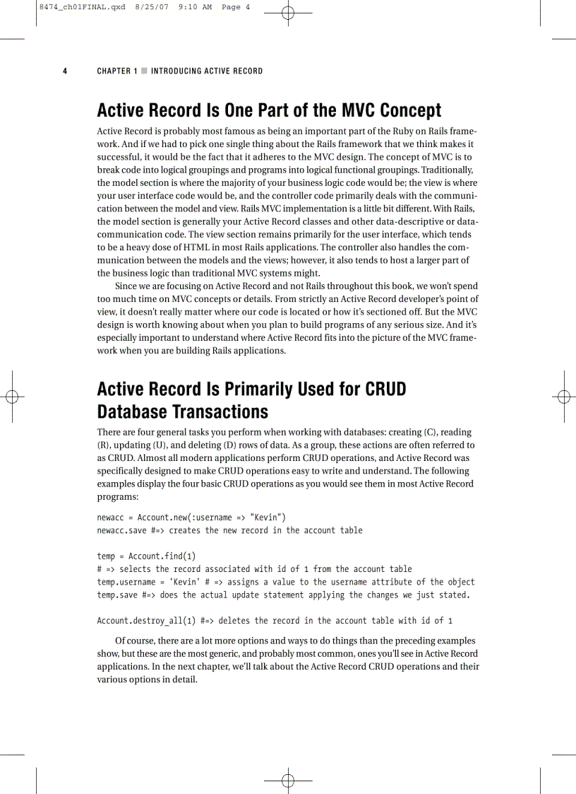 image for page Pro Active Record Databases with Ruby and Rails