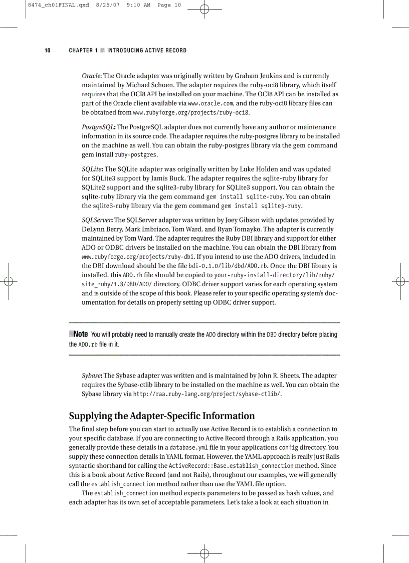 image for page Pro Active Record Databases with Ruby and Rails