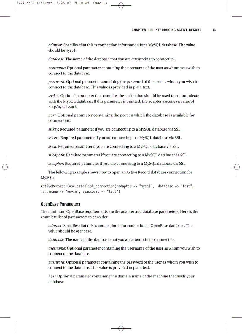 image for page Pro Active Record Databases with Ruby and Rails