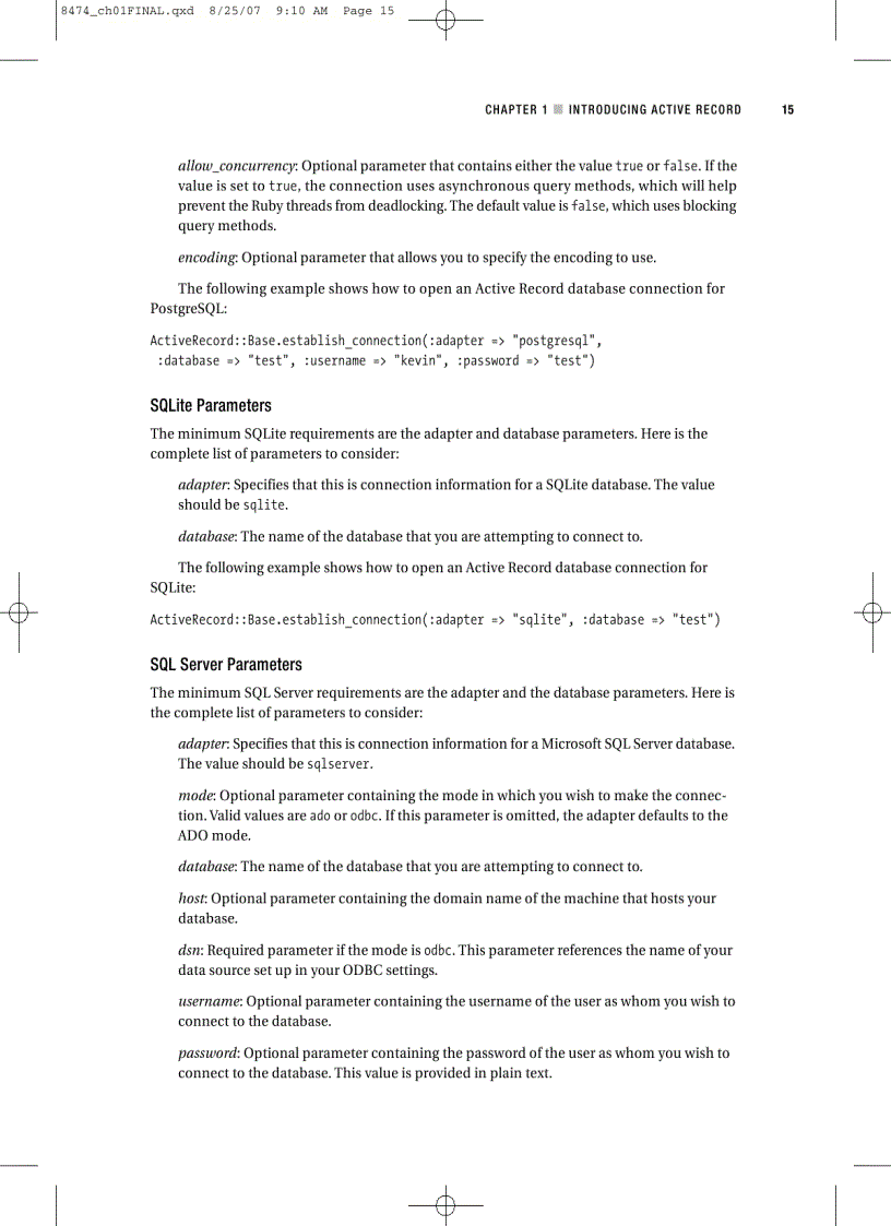 image for page Pro Active Record Databases with Ruby and Rails