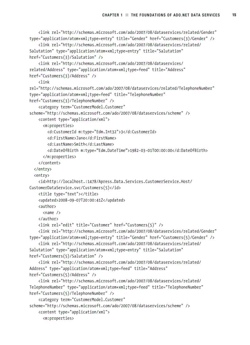 image for page Pro ADO NET Data Services Working with RESTful Data