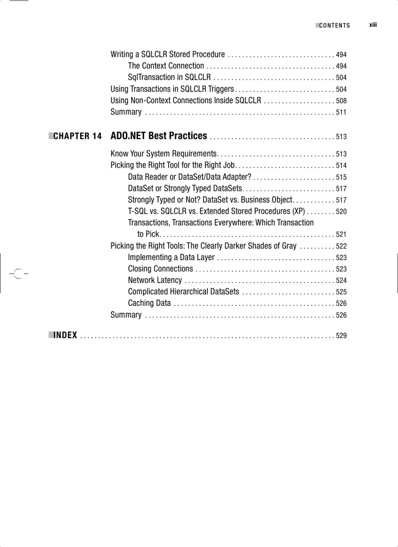 image for page Pro ADO NET 2 0