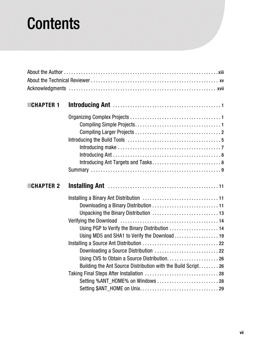 image for page Pro Apache Ant