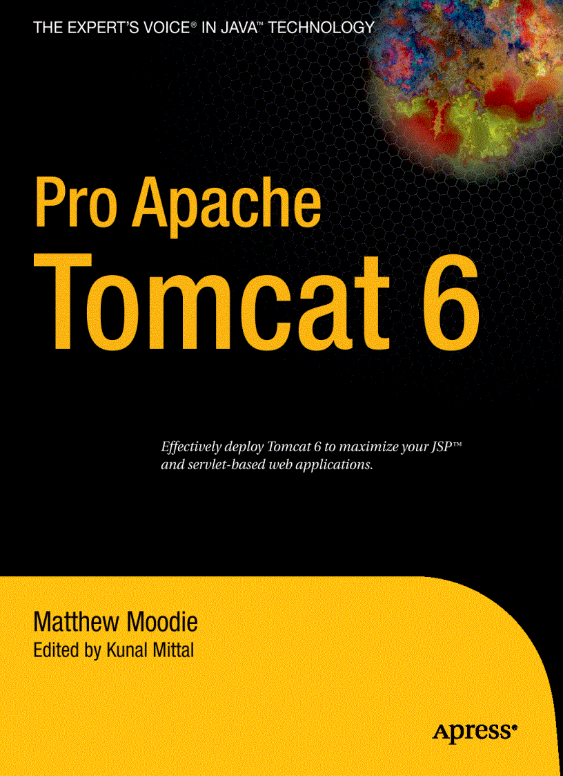 image for page Pro Apache Tomcat 6