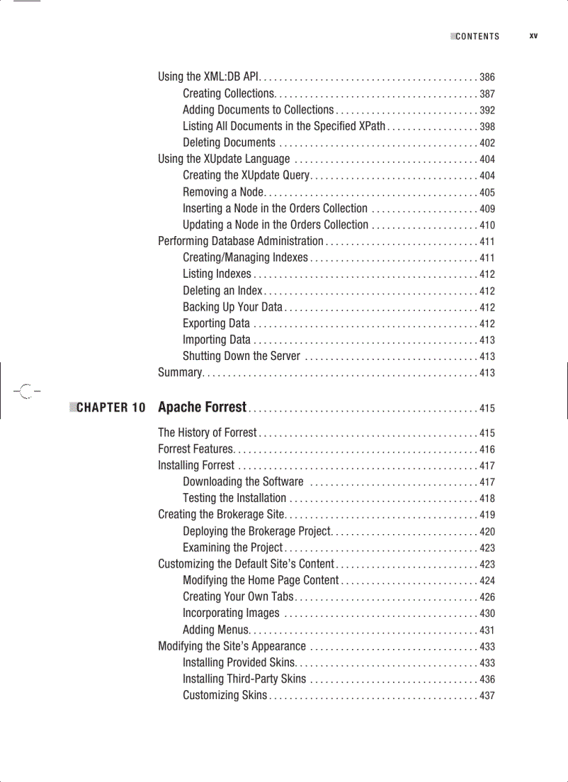 image for page Pro Apache XML