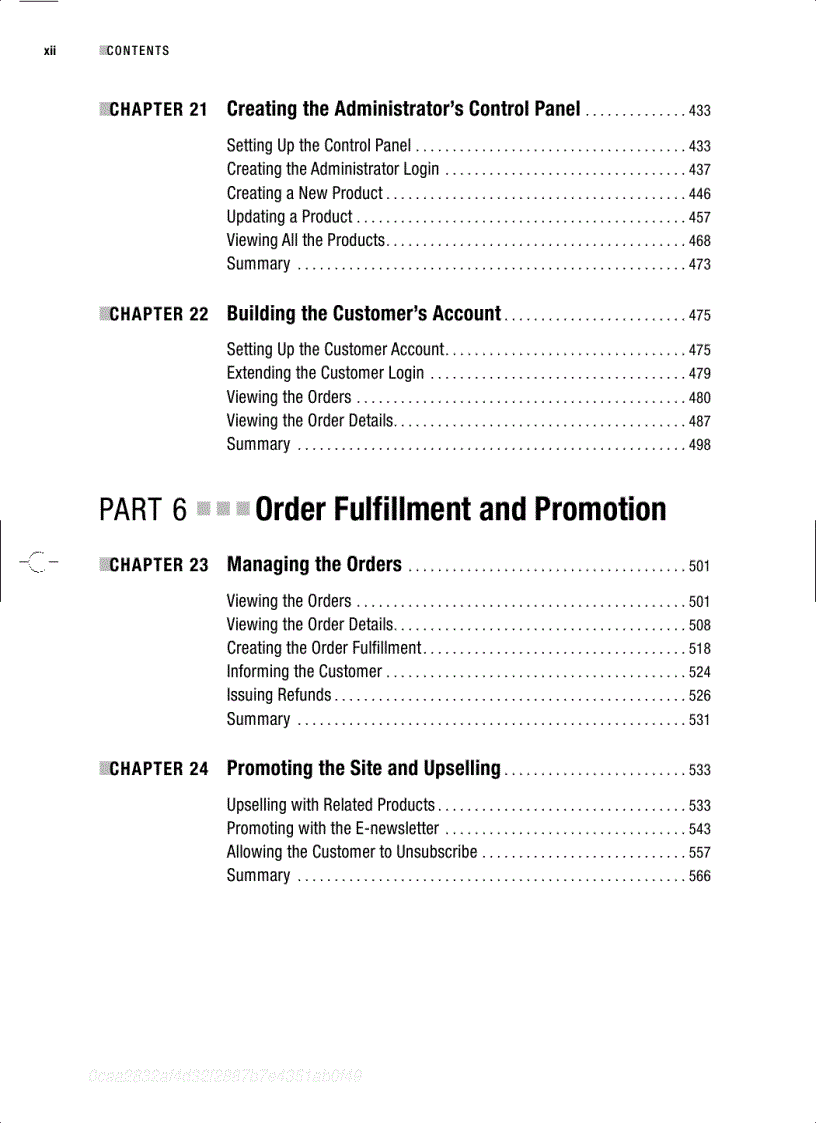 image for page Pro ASP NET 2 0 E Commerce in C 2005