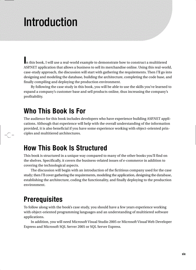 image for page Pro ASP NET 2 0 E Commerce in C 2005