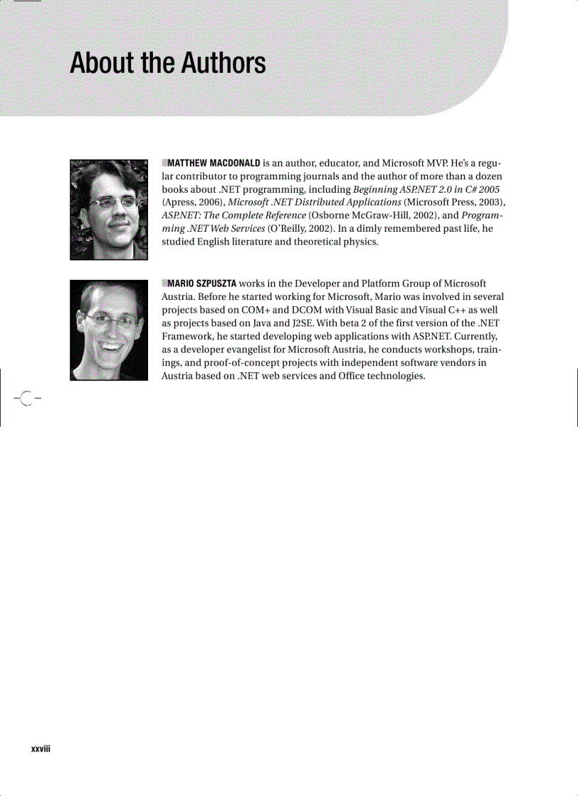 image for page Pro ASP NET 2 0 in C 2005 Special Edition