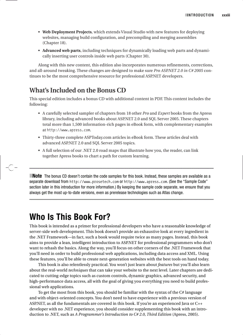 image for page Pro ASP NET 2 0 in C 2005 Special Edition