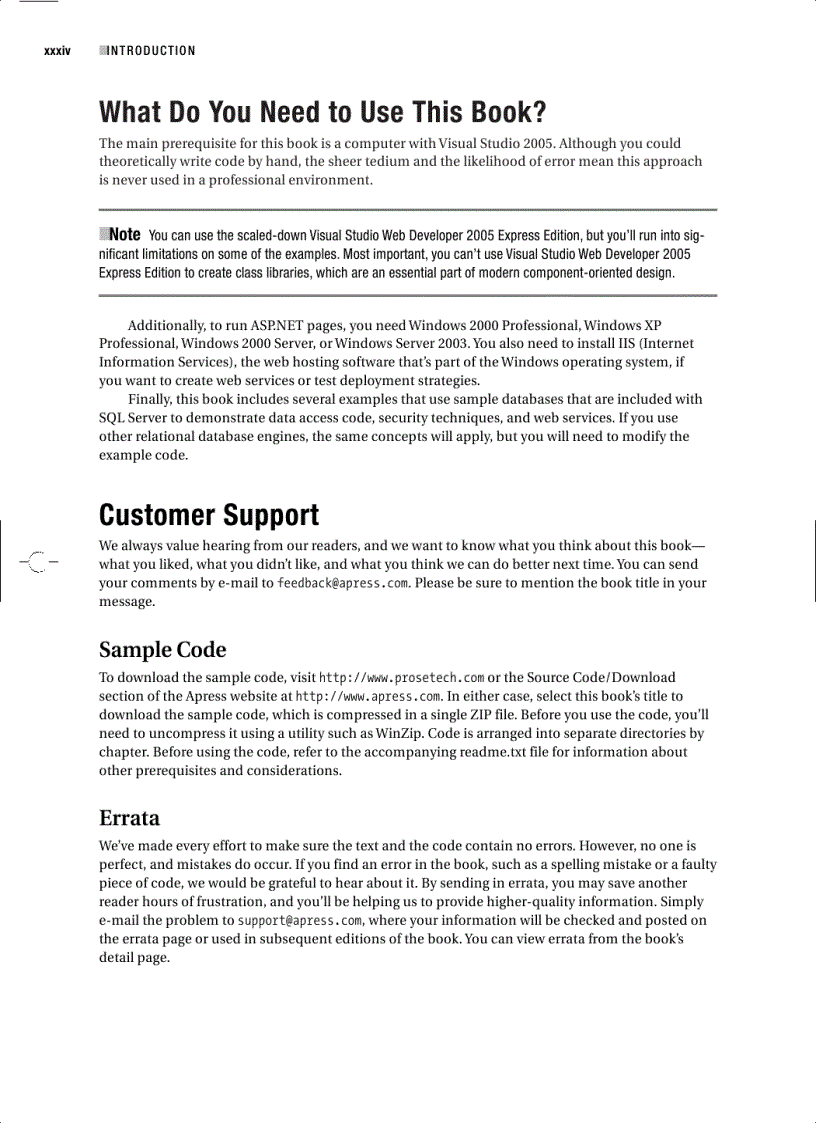 image for page Pro ASP NET 2 0 in C 2005 Special Edition