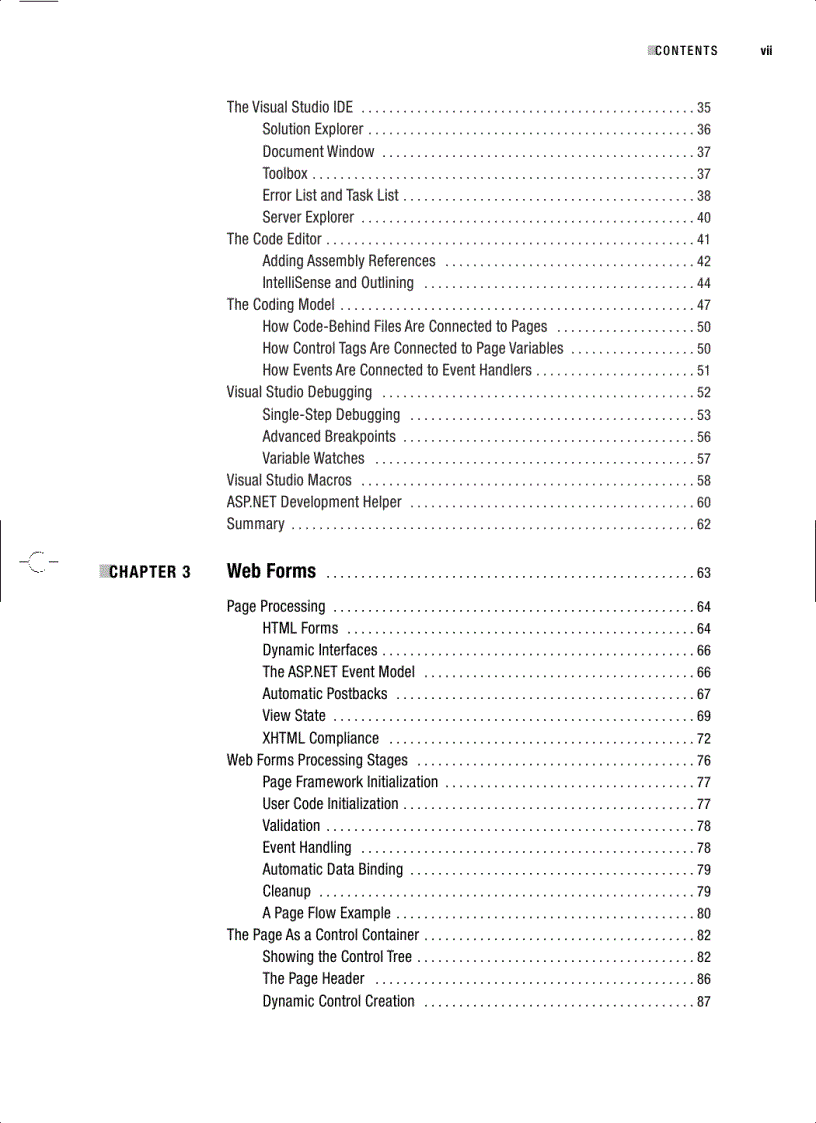 image for page Pro ASP NET 2 0 in VB 2005 Special Edition
