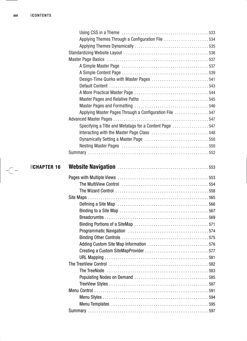 image for page Pro ASP NET 2 0 in VB 2005 Special Edition
