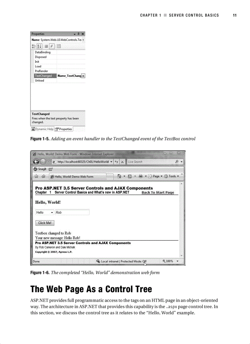 image for page Pro ASP NET 3 5 Server Controls and AJAX Components