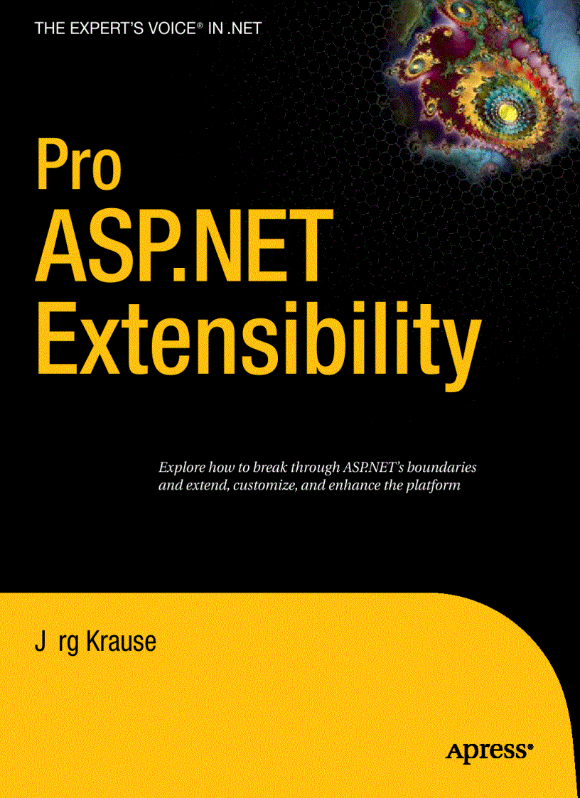 Pro ASP NET Extensibility