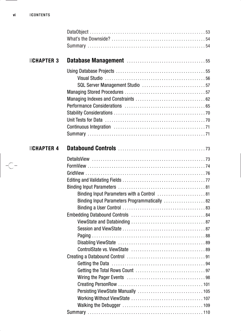 image for page Pro ASP NET for SQL Server High Performance Data Access for Web Developers