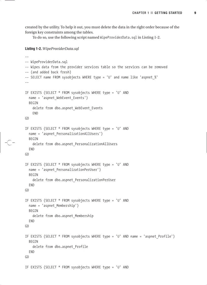 image for page Pro ASP NET for SQL Server High Performance Data Access for Web Developers