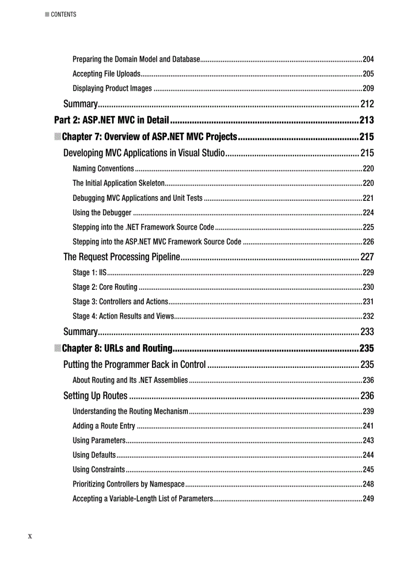 image for page Pro ASP NET MVC 2 Framework