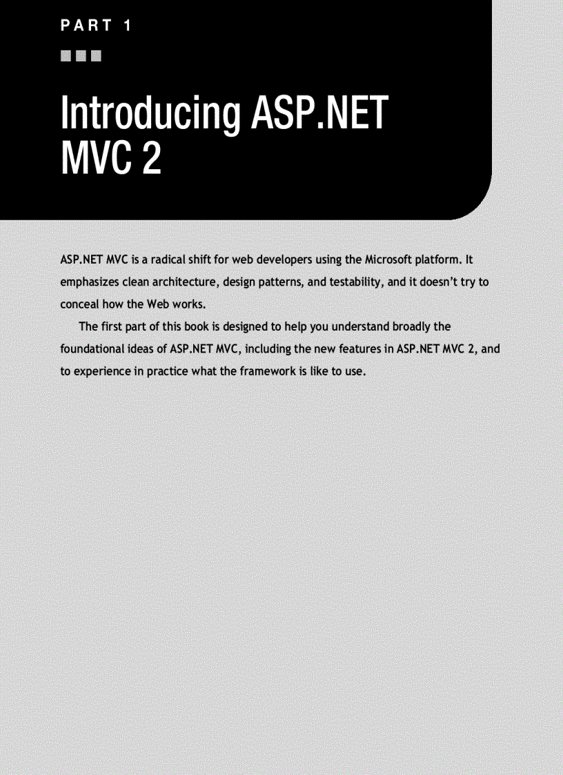 image for page Pro ASP NET MVC 2 Framework