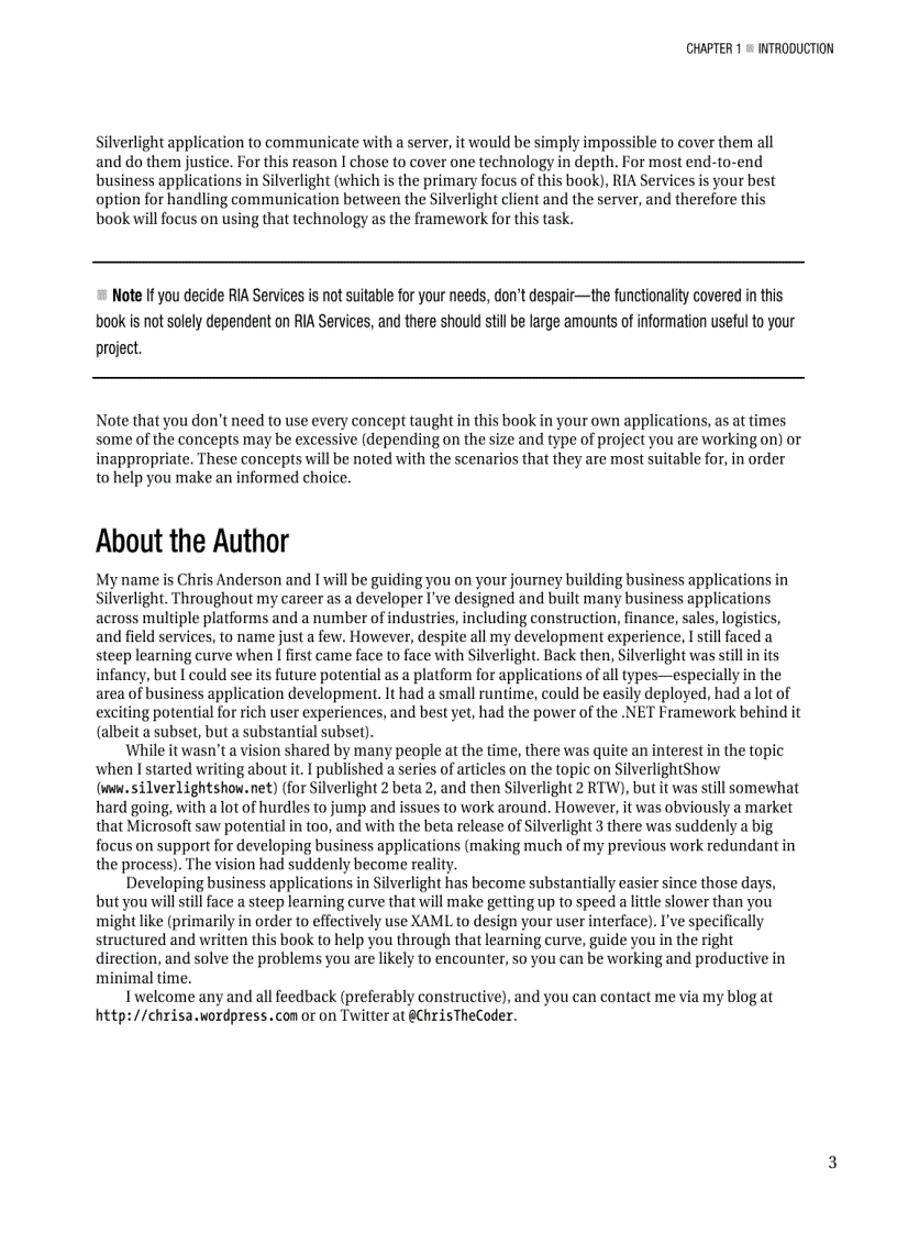 image for page Pro Business Applications with Silverlight 4