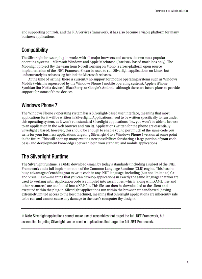 image for page Pro Business Applications with Silverlight 4