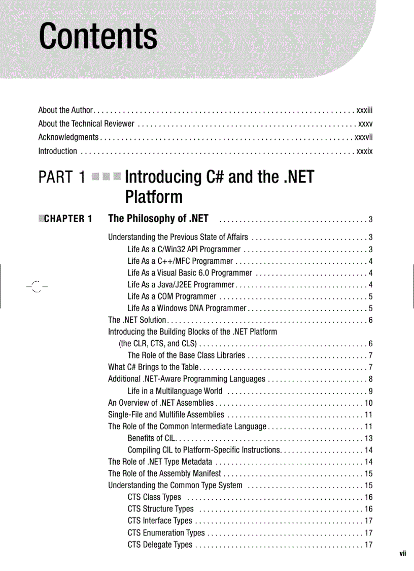 image for page Pro C 2005 and the NET 2 0 Platform